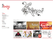 Tablet Screenshot of blog.evolya.fr