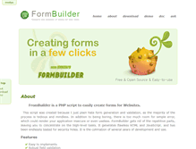 Tablet Screenshot of formbuilder.evolya.fr